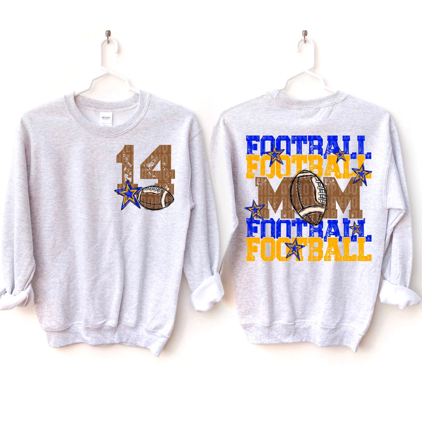 Football Mom-DTF&UV (Includes front and back)( Dropdown) - DTF&UV
