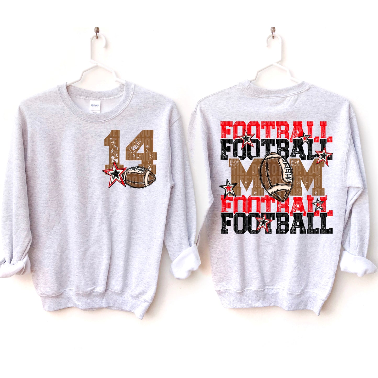 Football Mom-DTF&UV (Includes front and back)( Dropdown) - DTF&UV