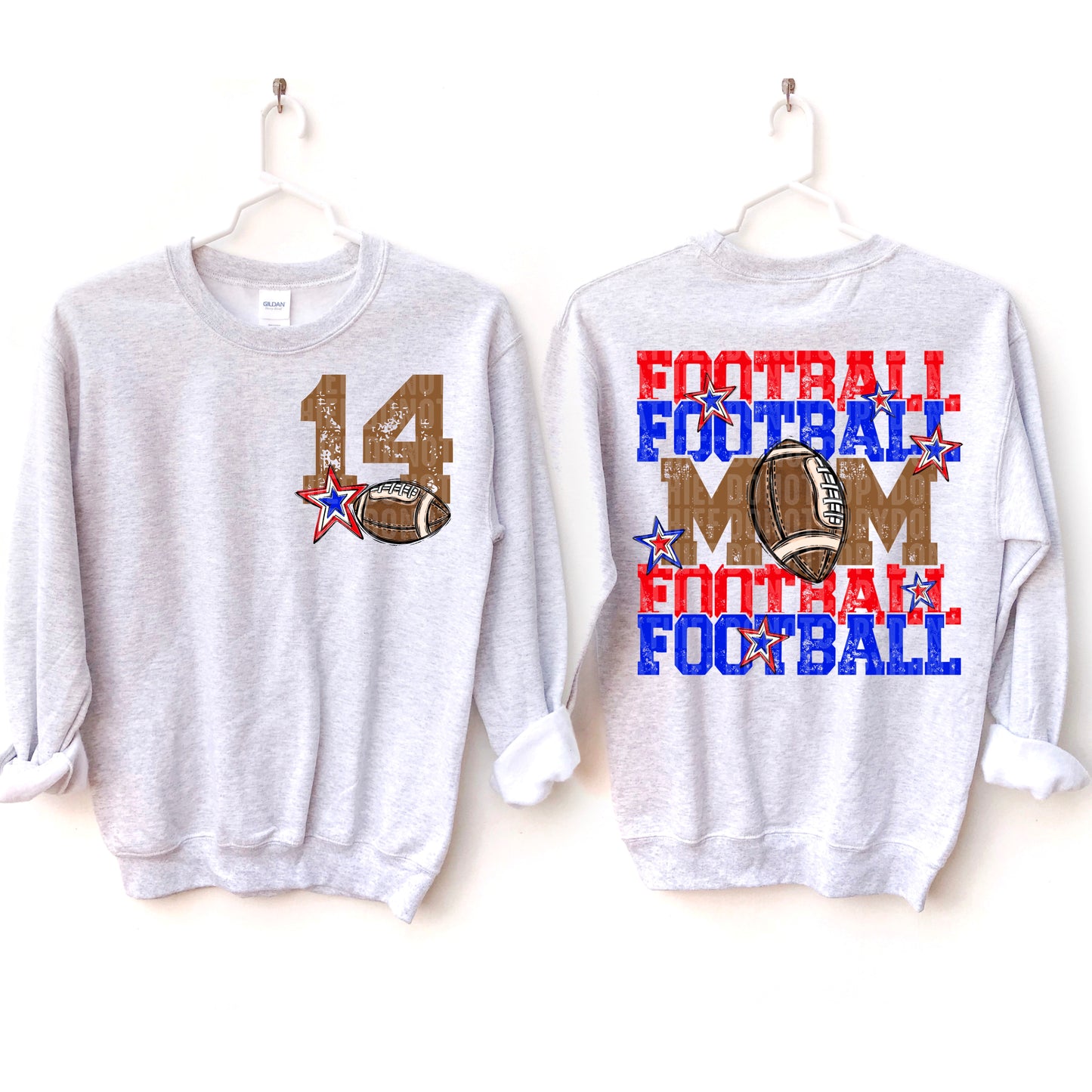 Football Mom-DTF&UV (Includes front and back)( Dropdown) - DTF&UV