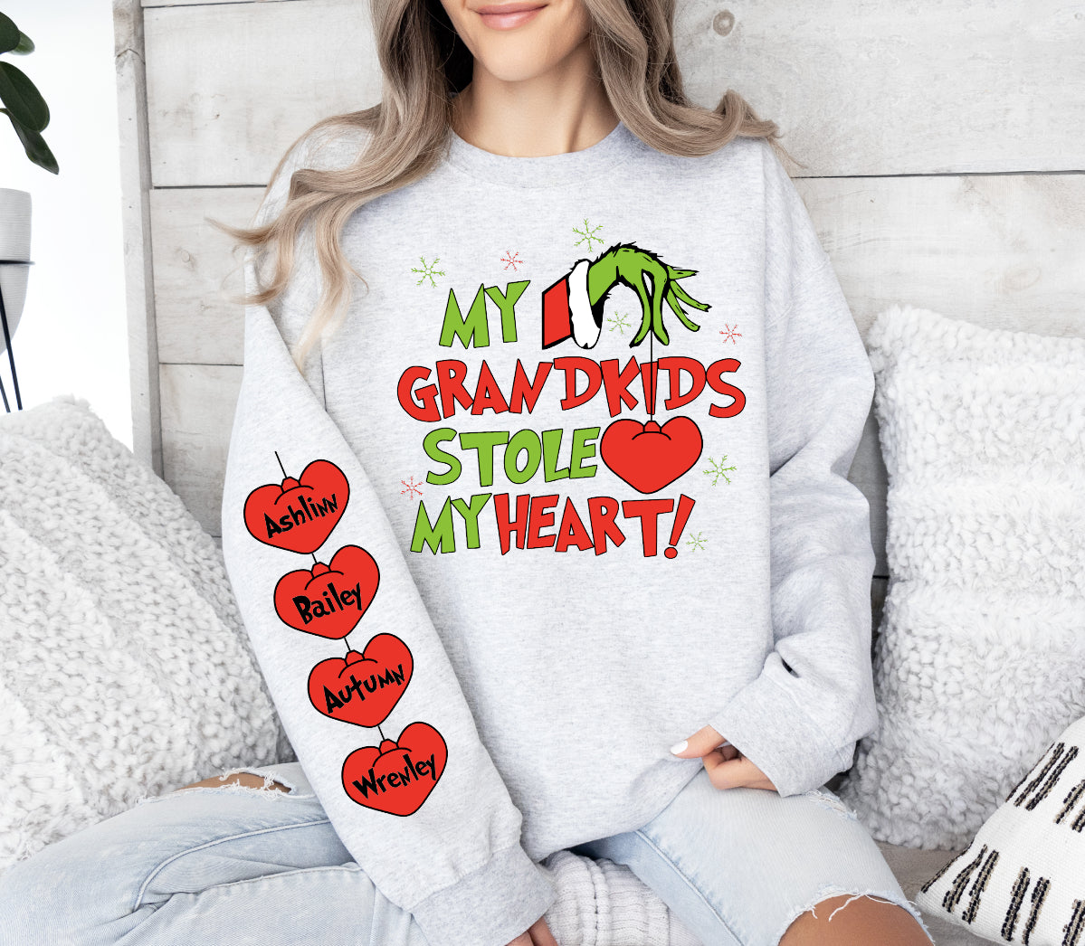 My Kids or Grandkids Stole My Heart-DTF