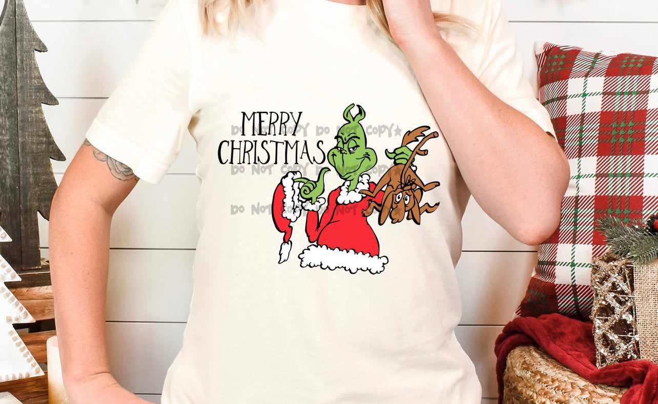 Merry christmas g man and mac-DTF