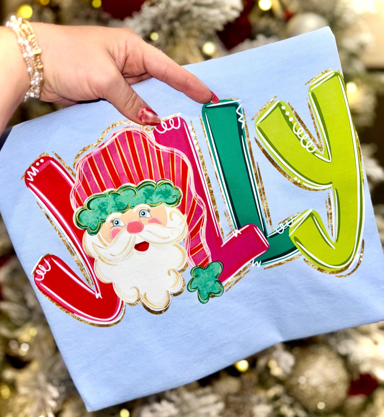 Jolly with Santa-DTF&UV