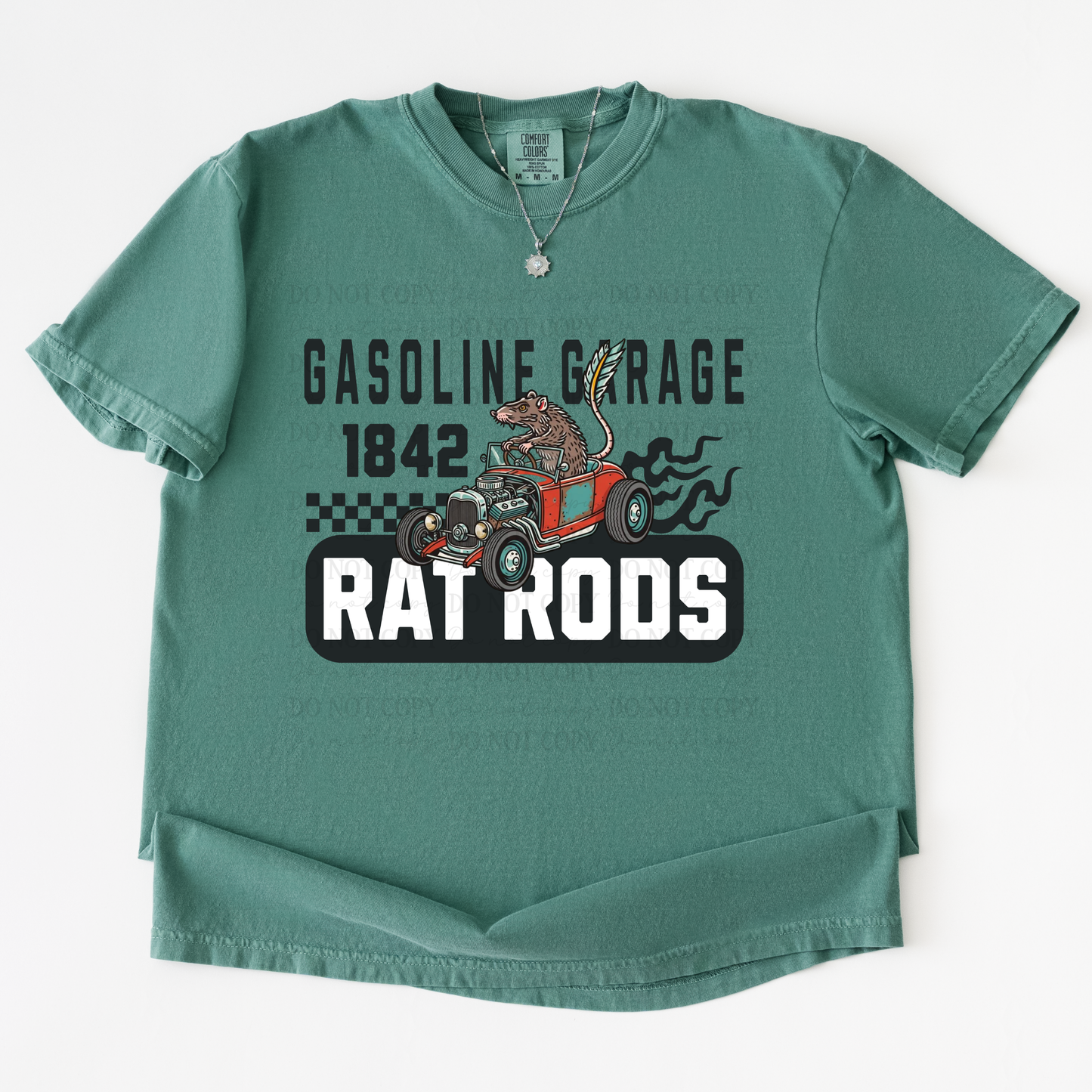 GASOLINE GARAGE RAT RODS -DTF&UV