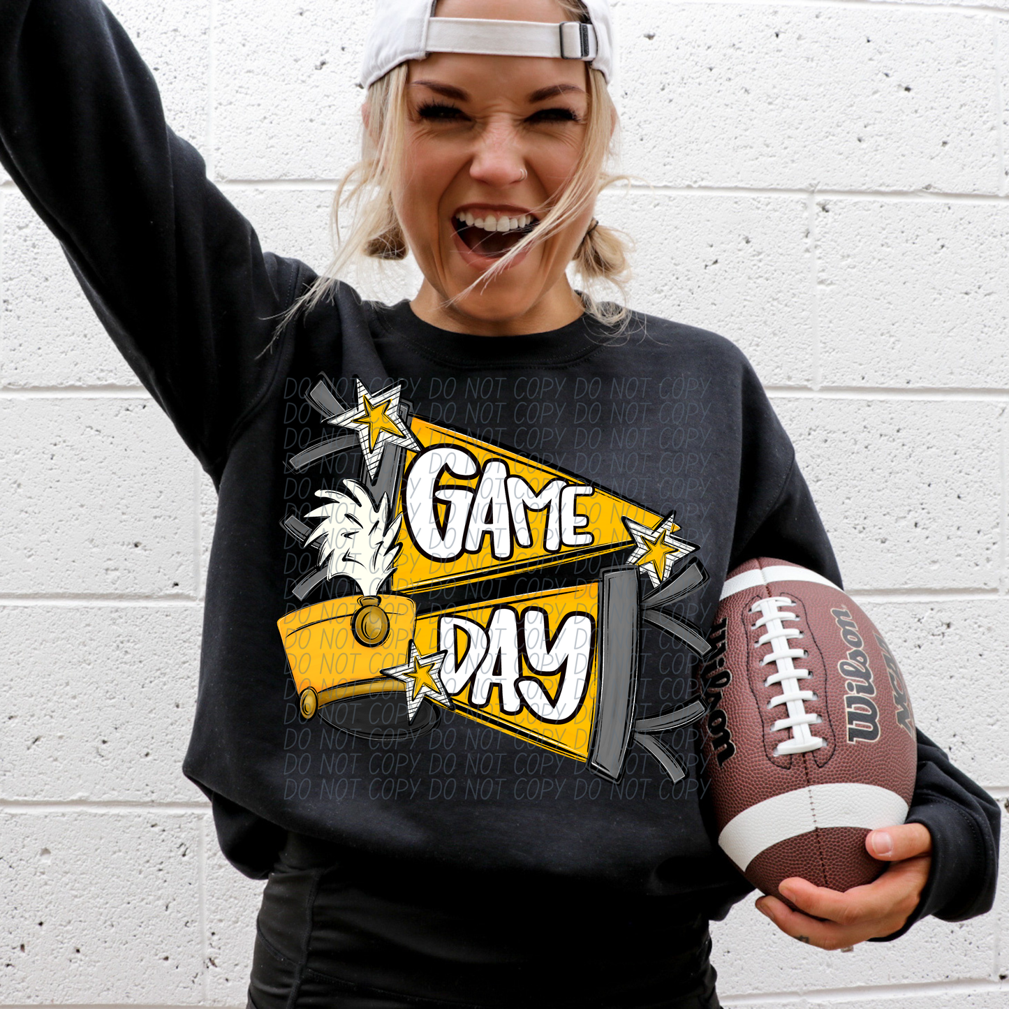 Game day Band Flag (dropdown)-DTF&UV