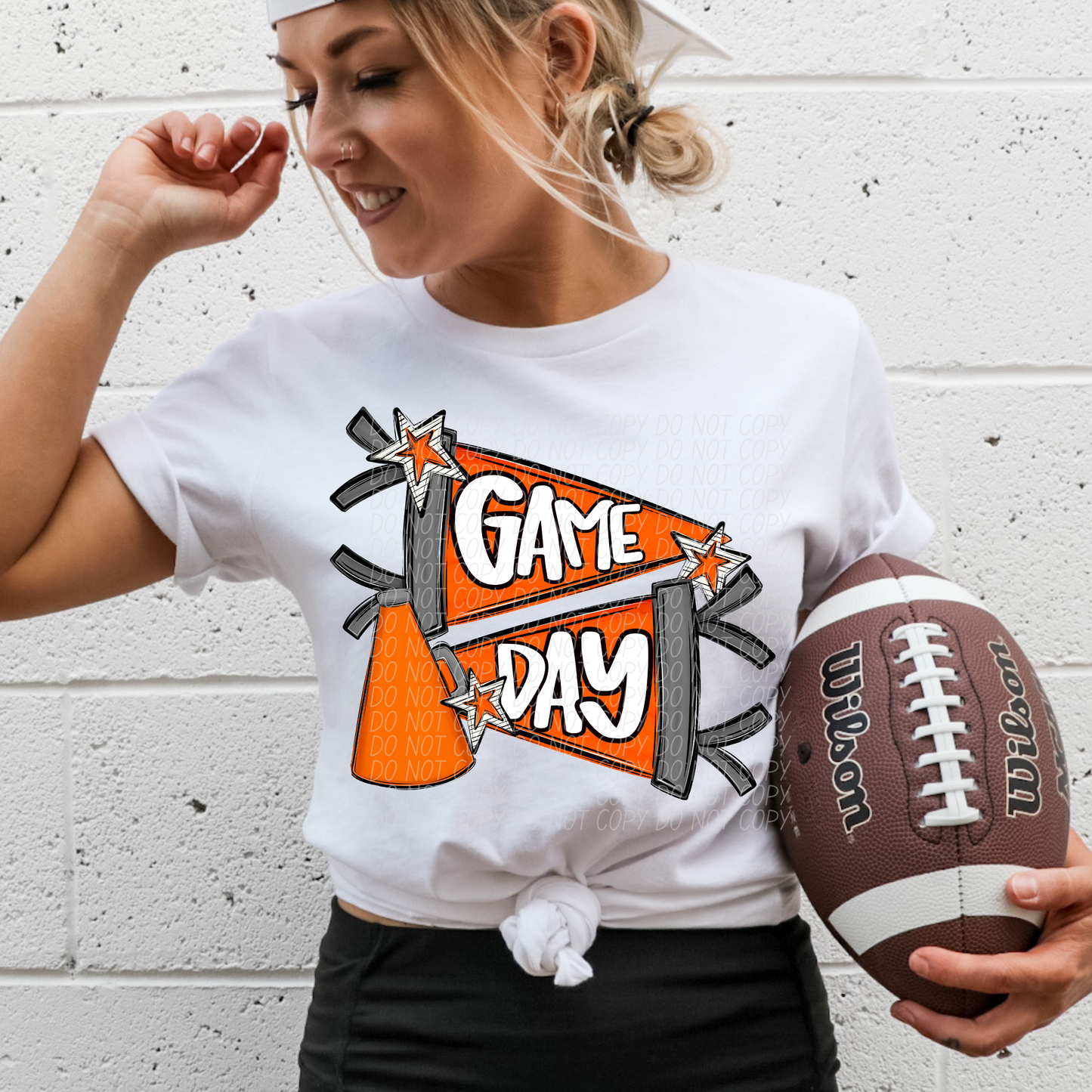 Game day Cheer Flag (dropdown)-DTF&UV