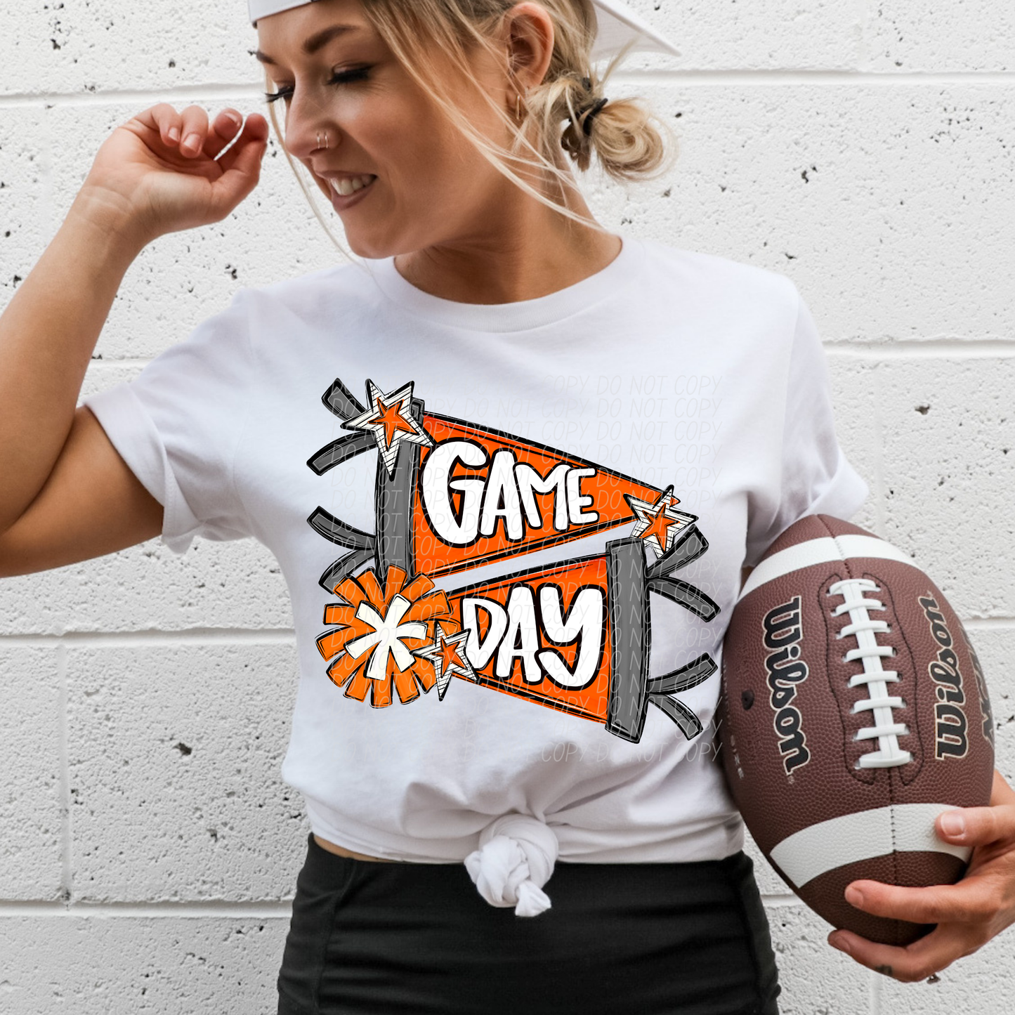 Game day Cheer Flag (dropdown)-DTF&UV
