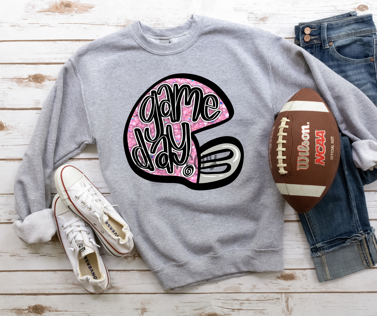 Game Day helmet Pink-DTF