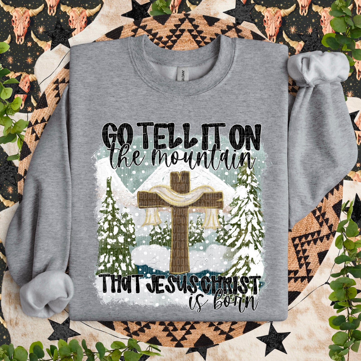 Go Tell it on the Mountain-DTF