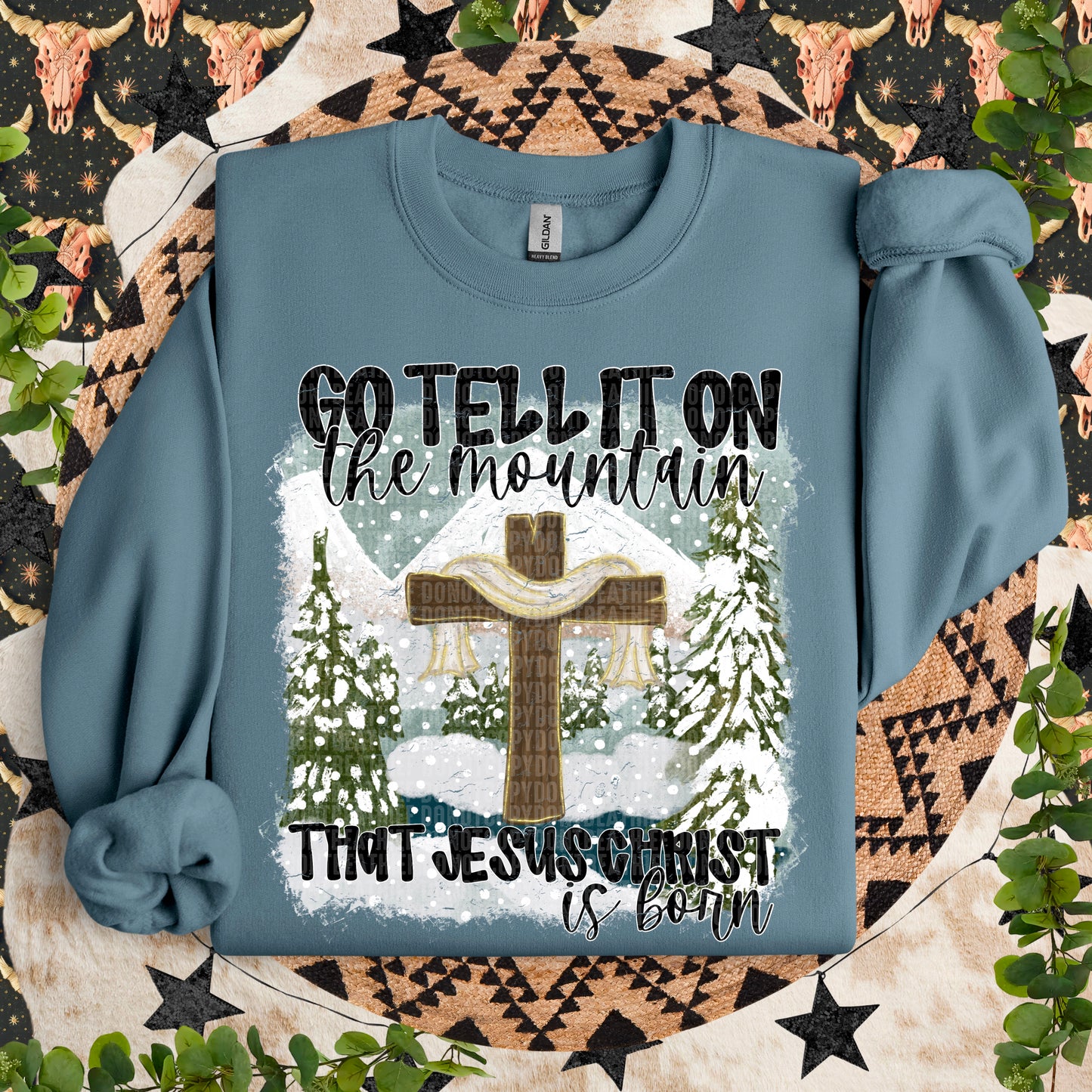 Go Tell it on the Mountain-DTF
