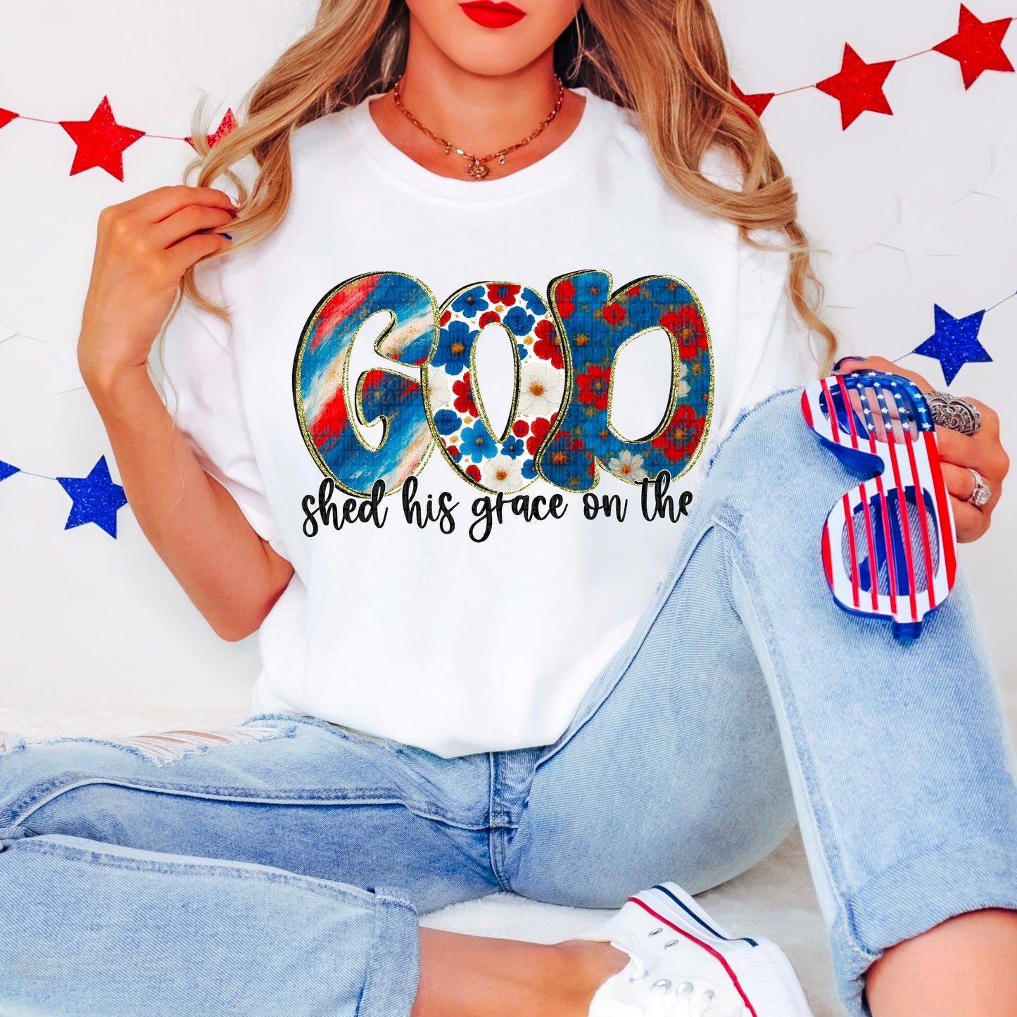God shed His Grace-DTF&UV