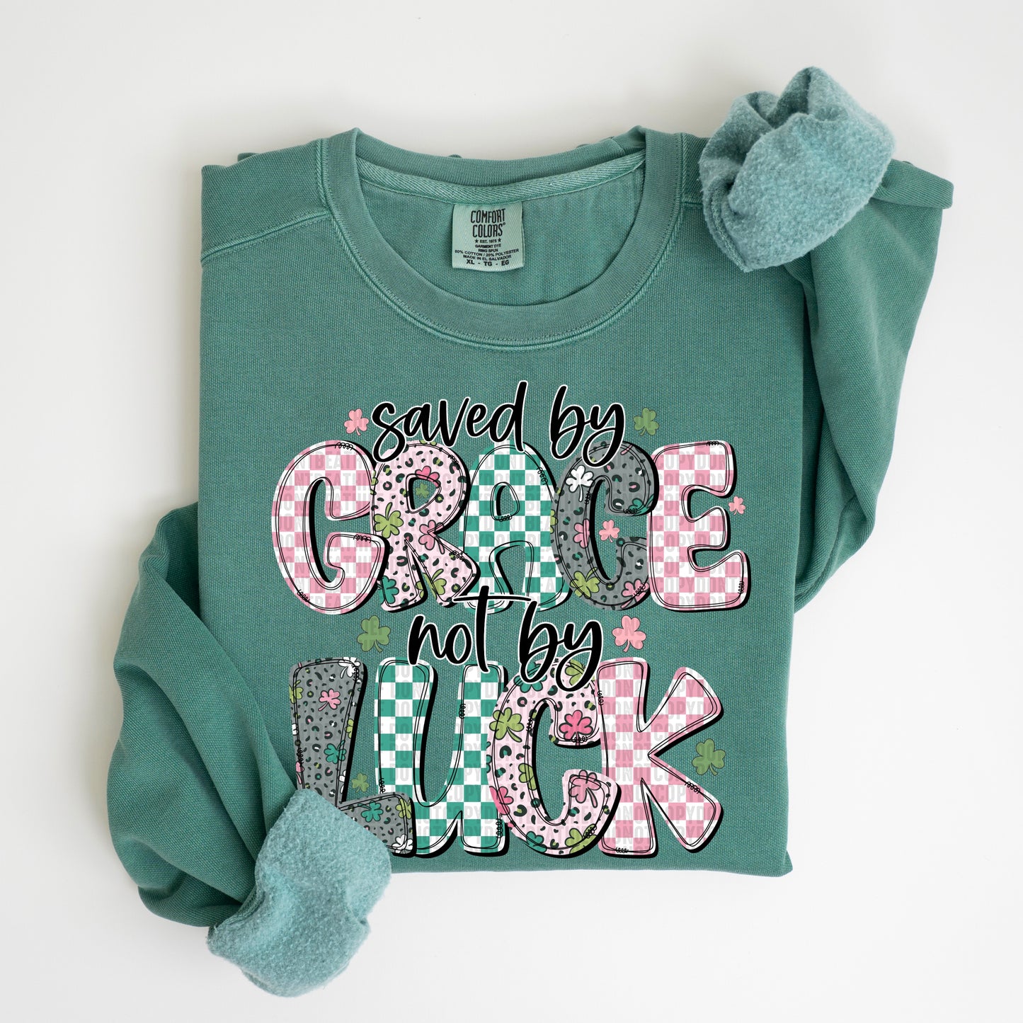 Grace Not Luck-DTF