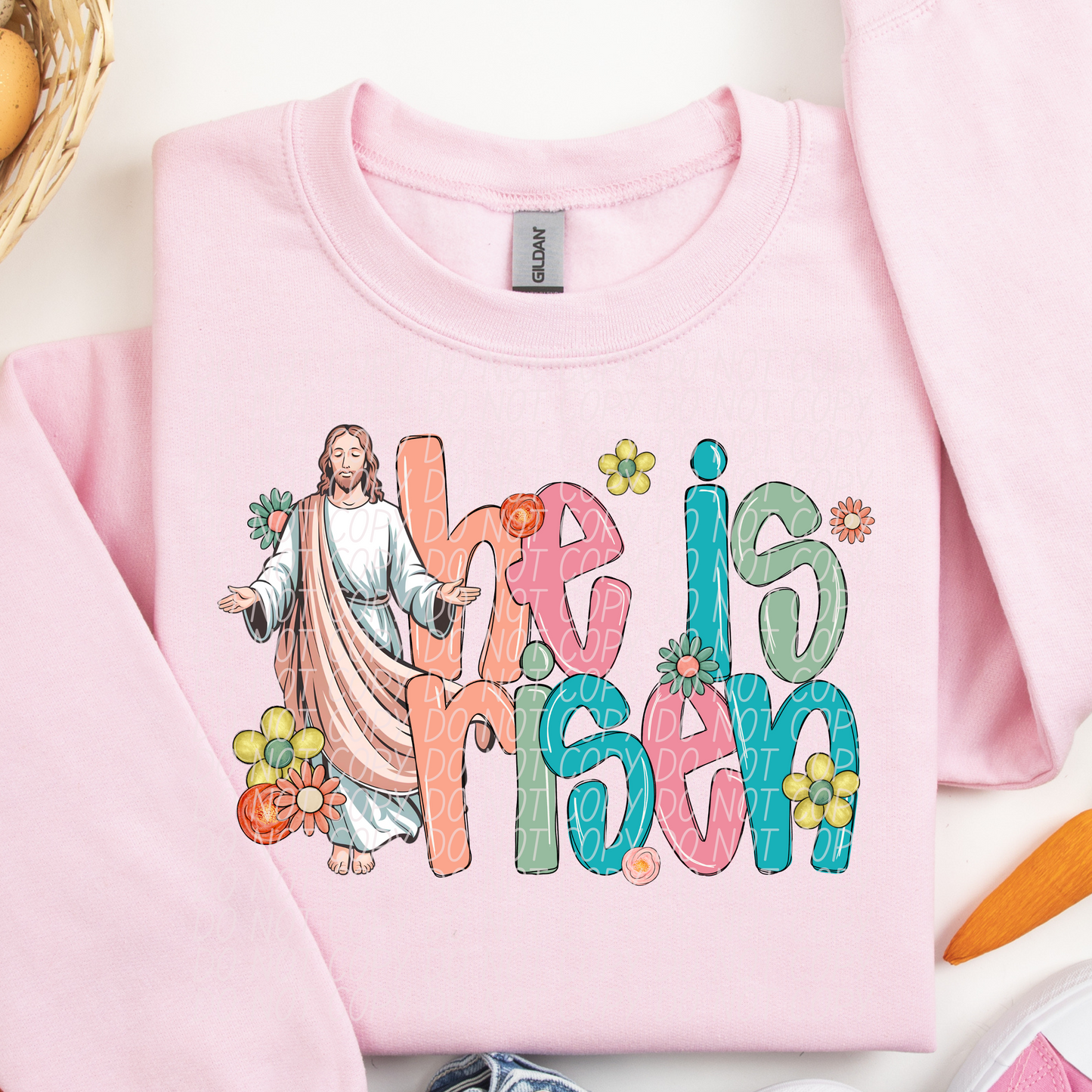 HE IS RISEN JESUS -DTF