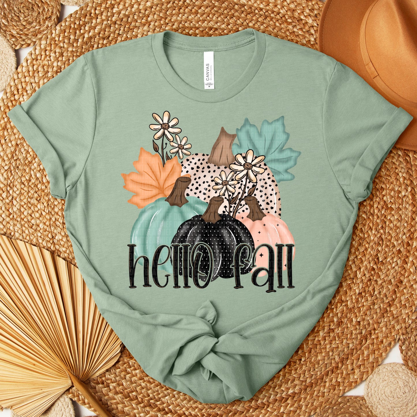Hello Fall pumpkins-DTF&UV