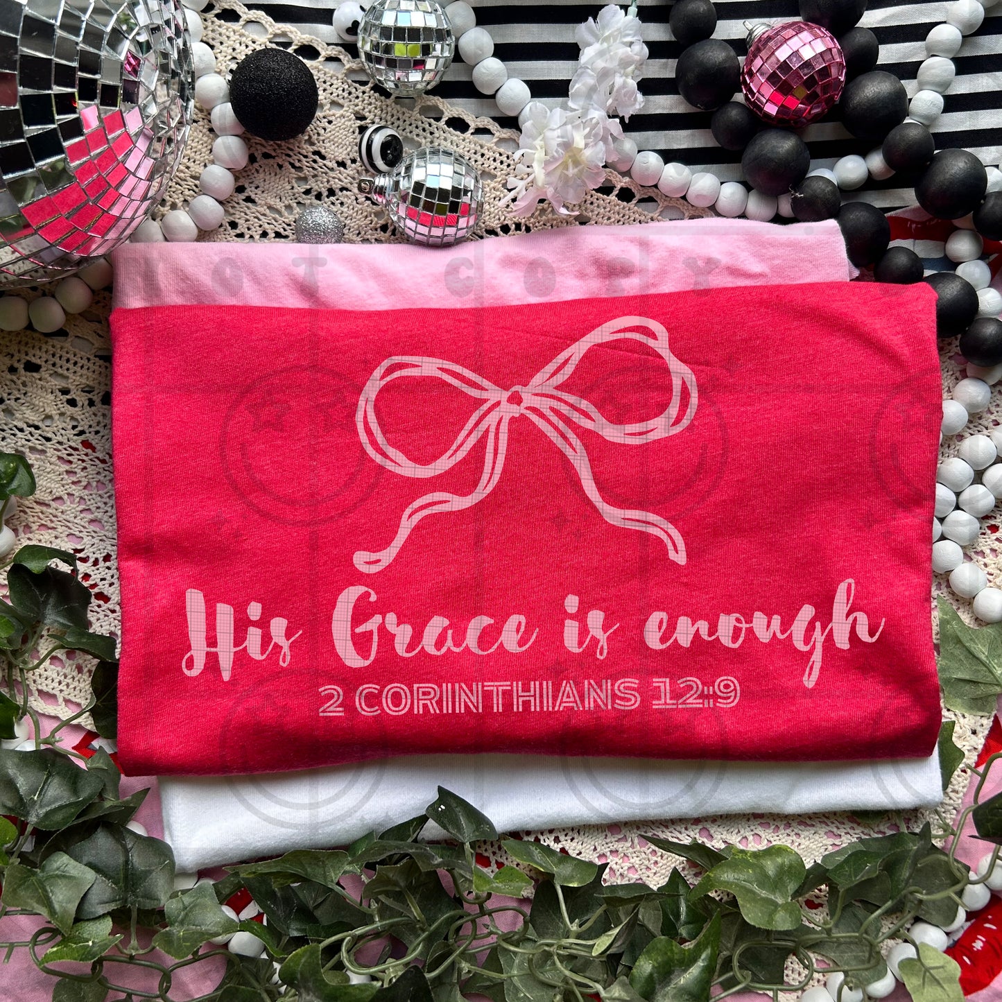 His Grace is enough-DTF&UV