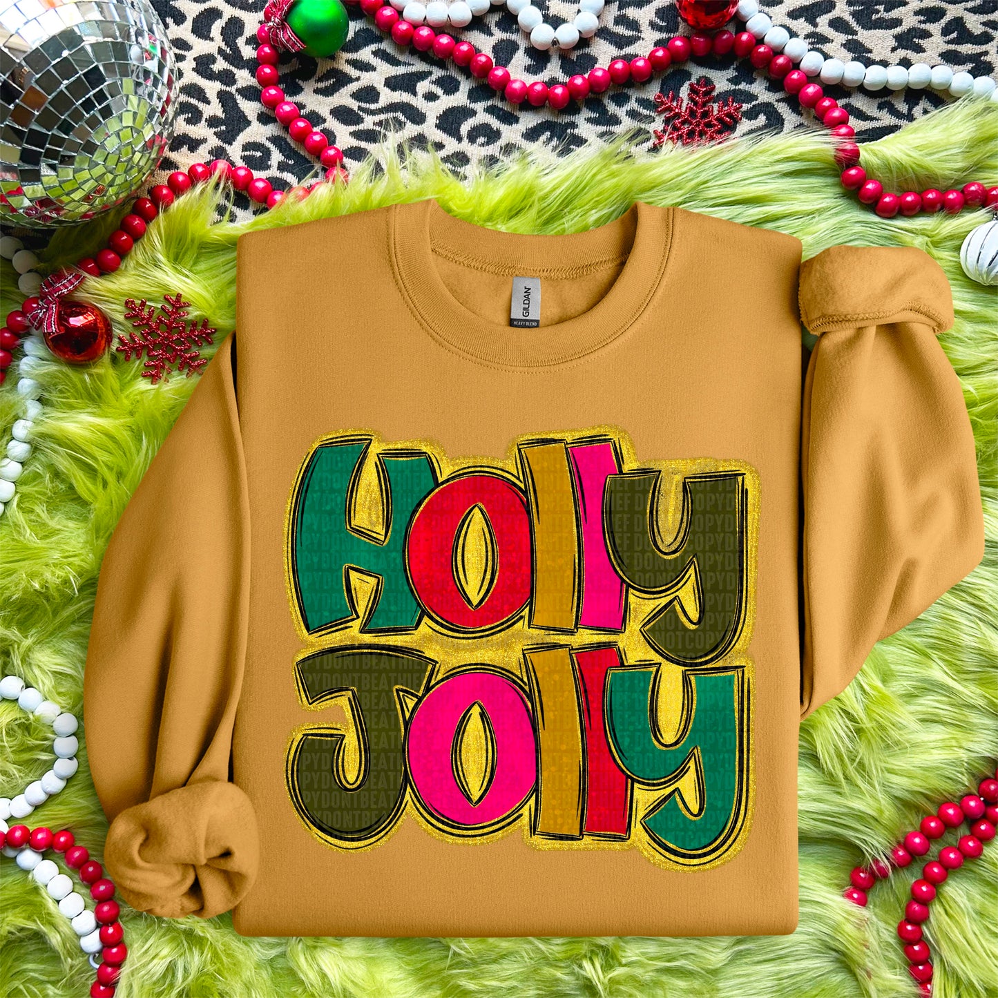 holly jolly-DTF