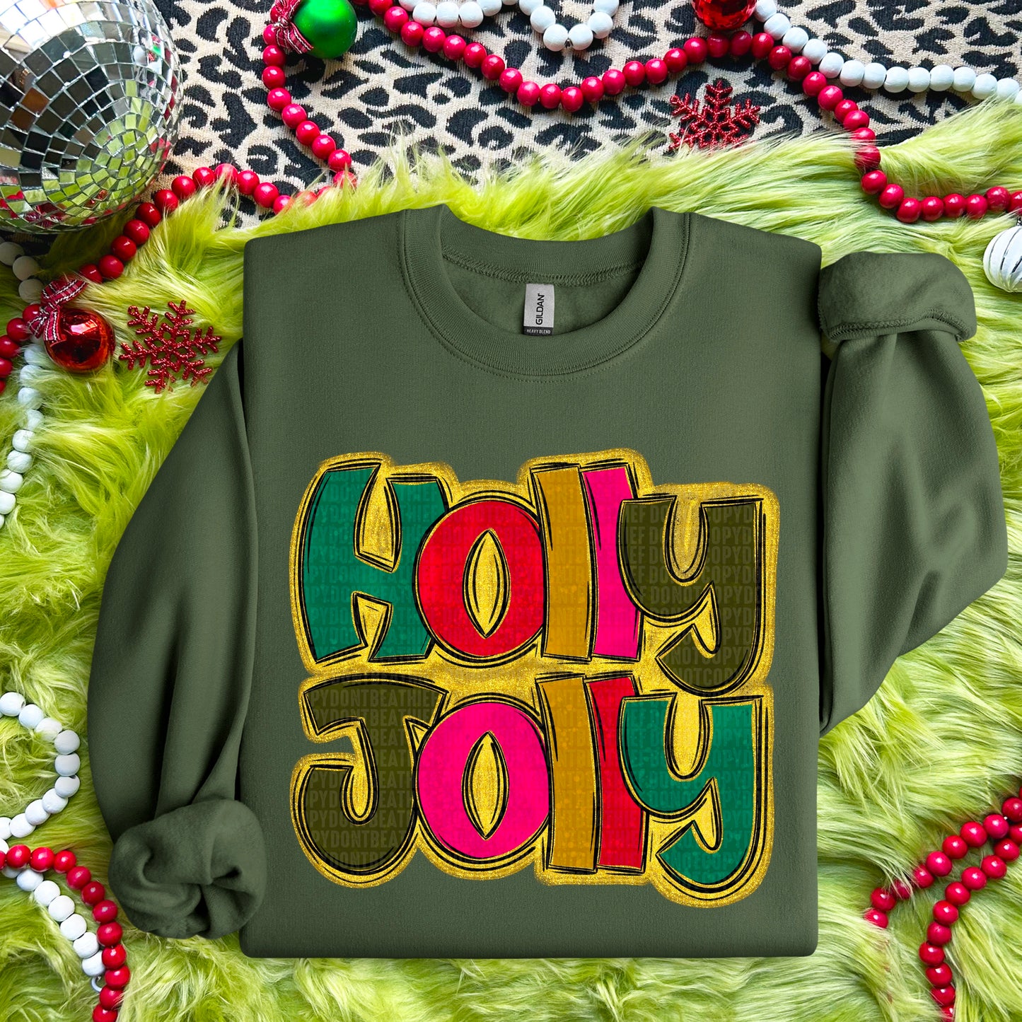 holly jolly-DTF