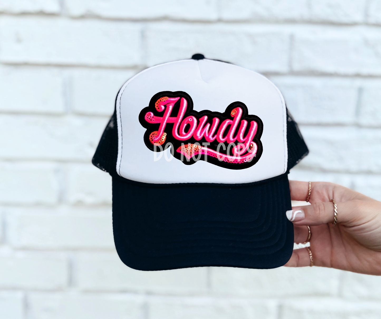 Howdy_Hat_Patch-DTF