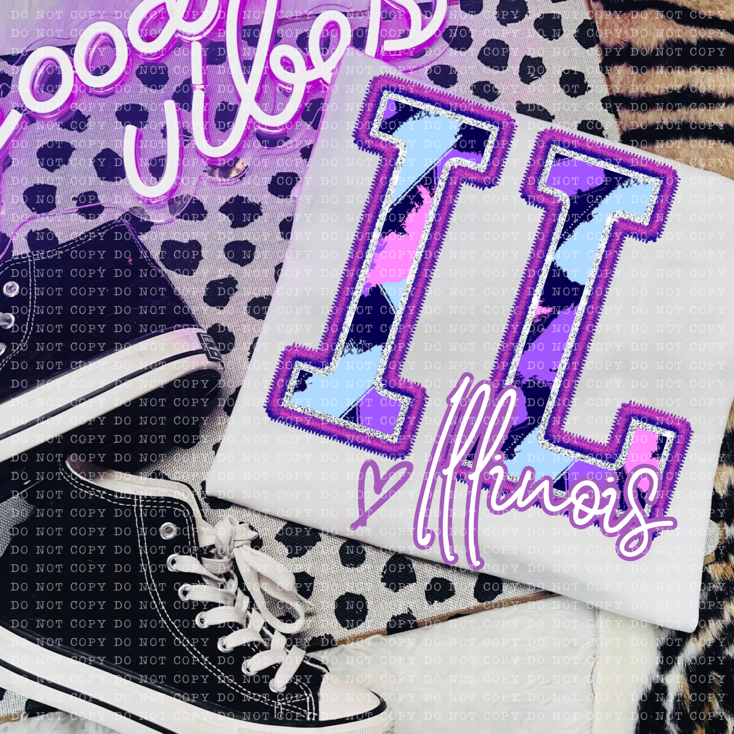 PERFECTLY PURPLE STATES(Dropdown)-DTF