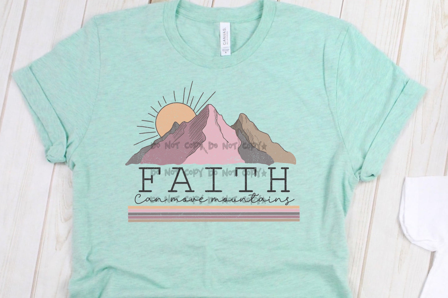 Faith can move mountains-DTF