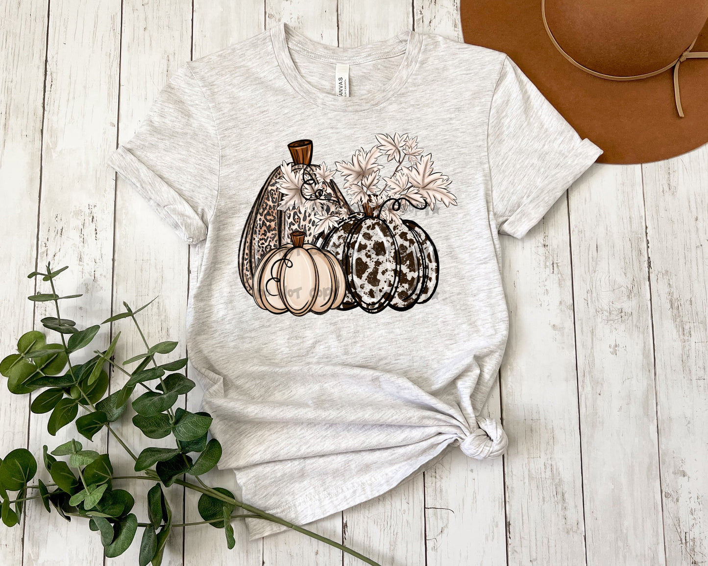 Animal print pumpkins -DTF