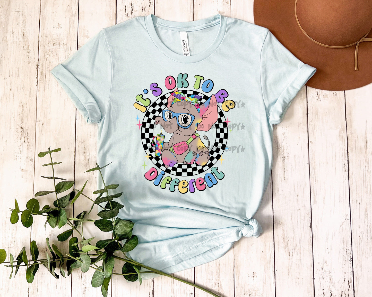 Its ok to be different autism elephant - DTF