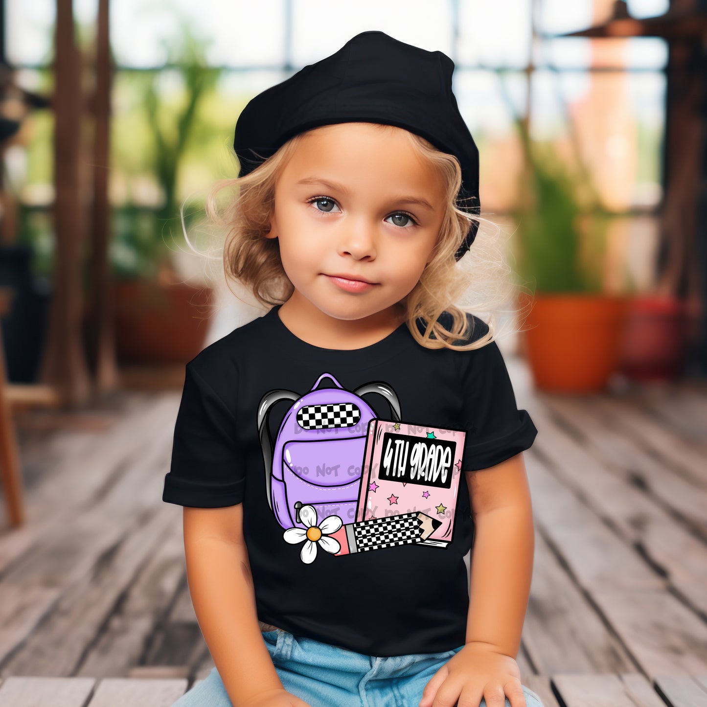 4th grade girl-DTF