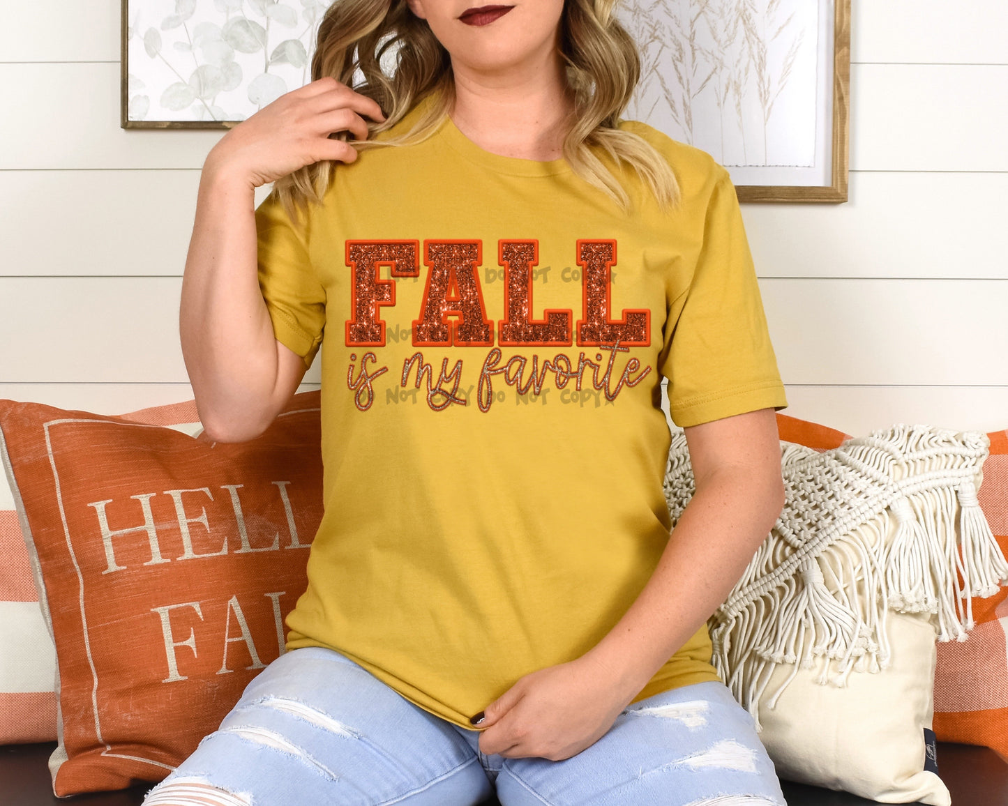 Fall is my favorite sequin -DTF