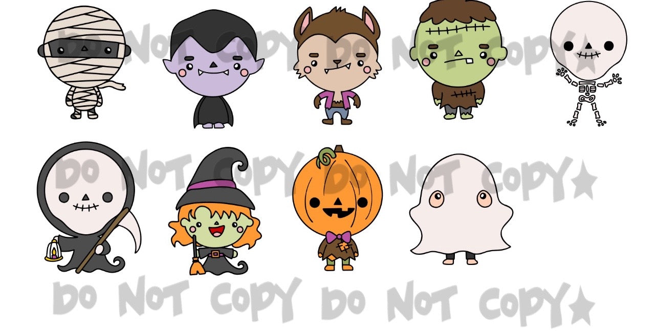 Custom (insert name) of little monsters-DTF