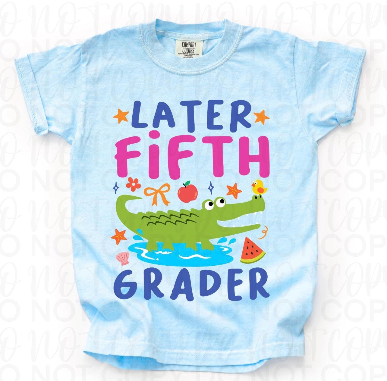 Later Gator School Grader Fifth -DTF&UV