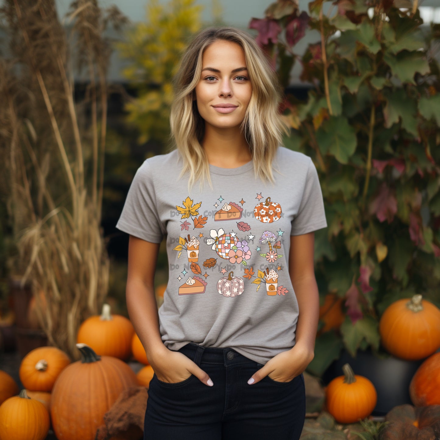 Fall icon collage-DTF