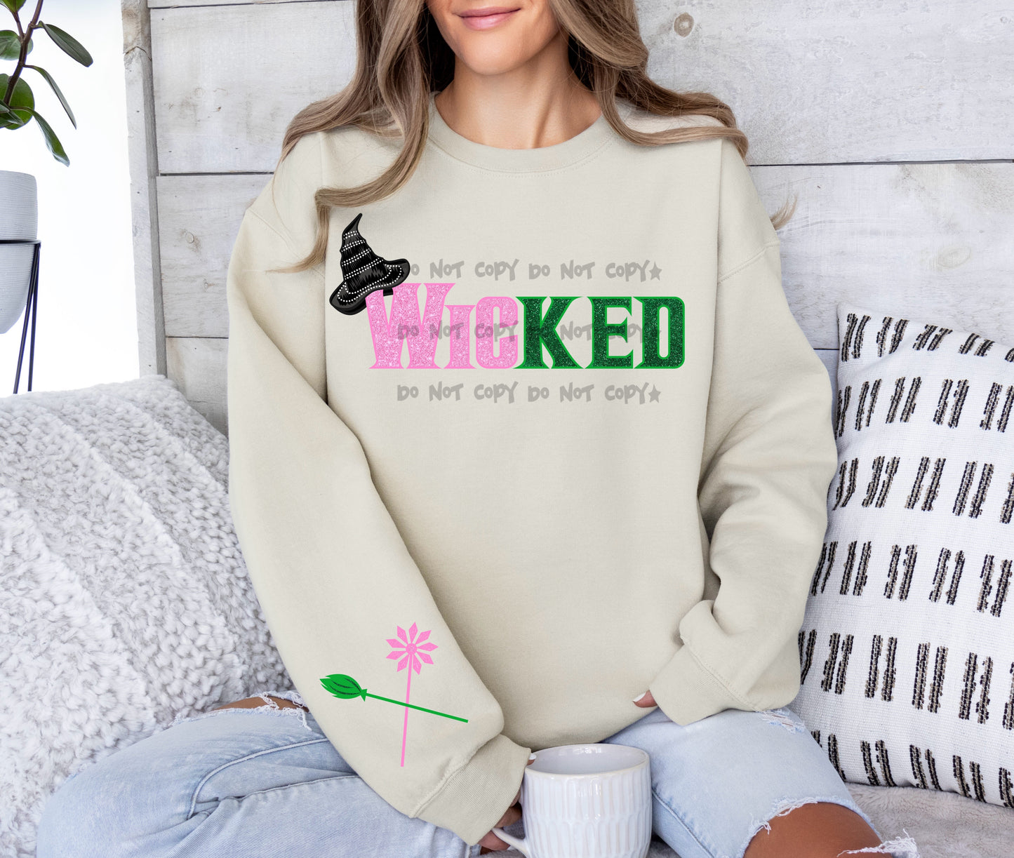 Wicked(Front & Sleeve)-DTF