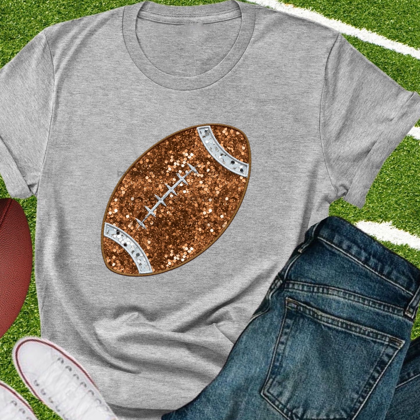 Football sequin-DTF