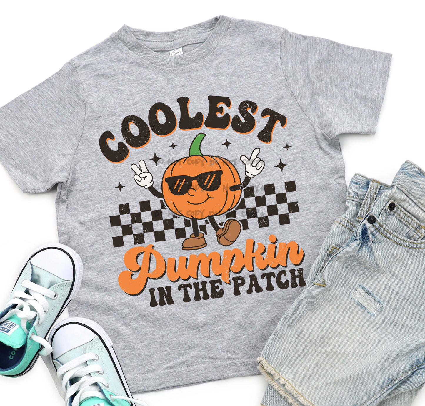 Coolest pumpkin in the patch-boy-DTF