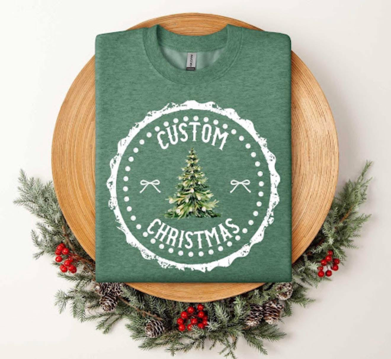 CUSTOM Christmas Stamp -DTF&UV