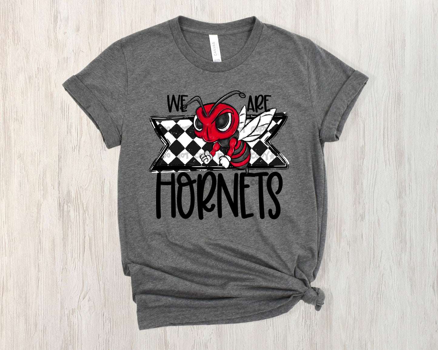 We are Hornets red and black -DTF