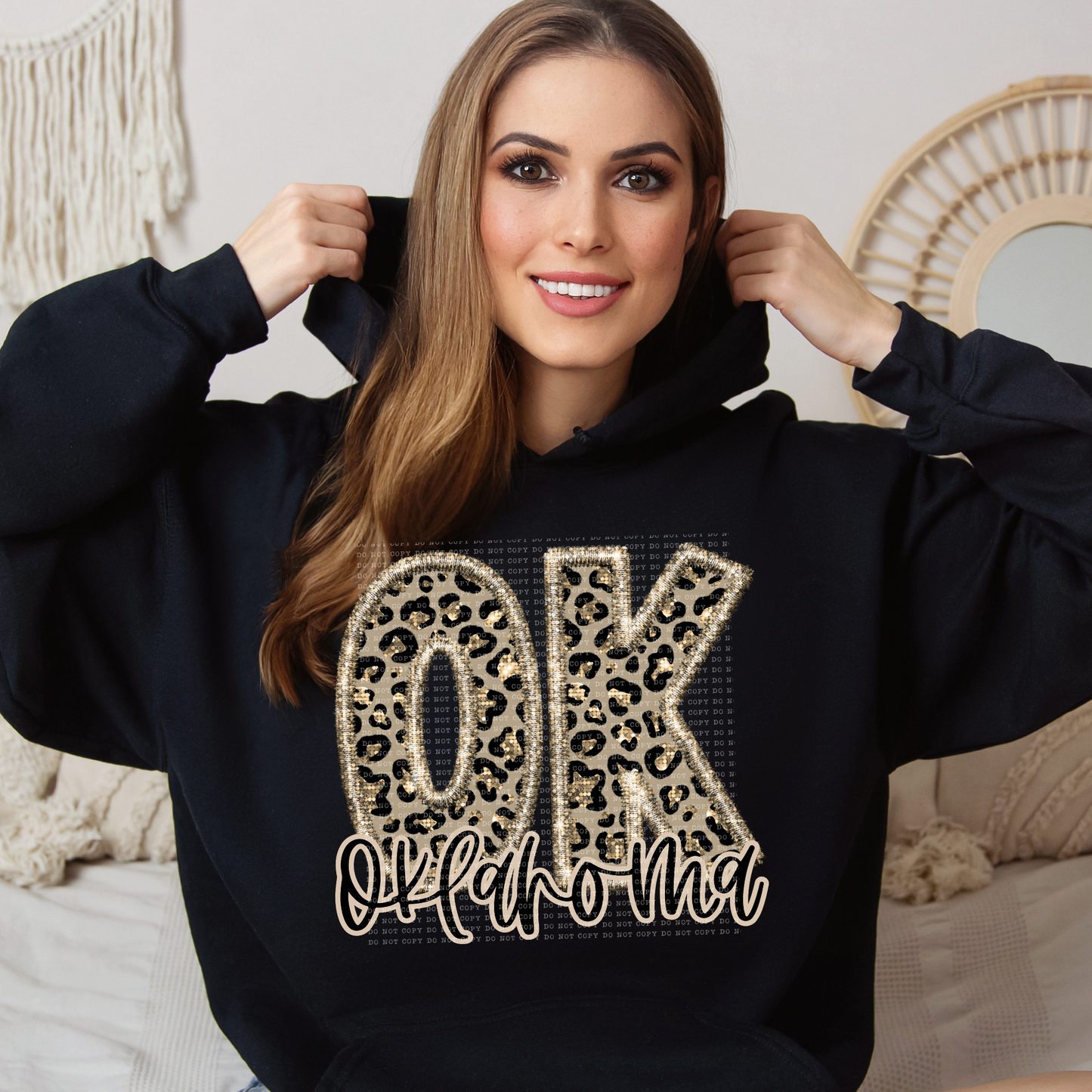 Oklahoma leopard state-DTF