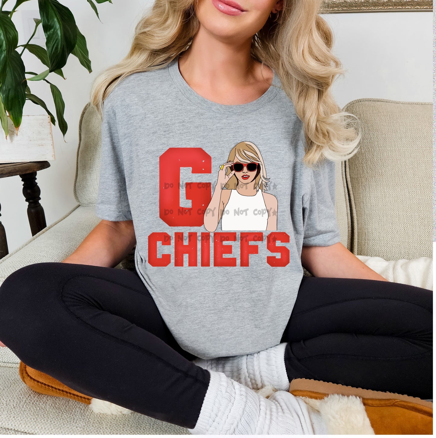Go Chiefs Taylor-DTF