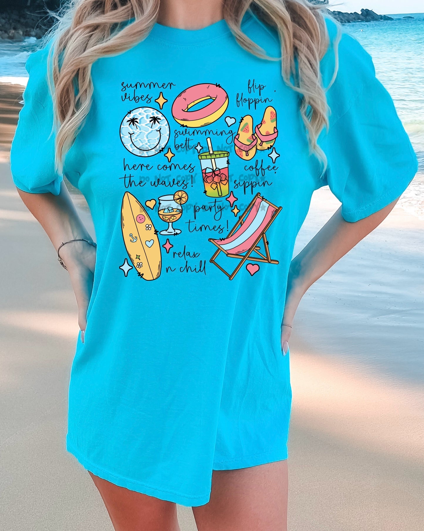 Summer items-DTF