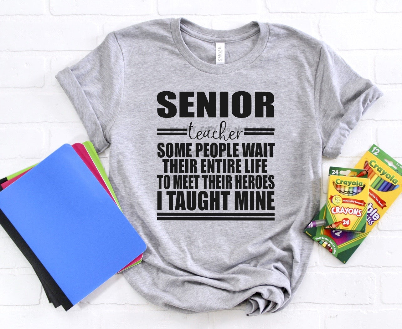 Senior Teacher Black-DTF