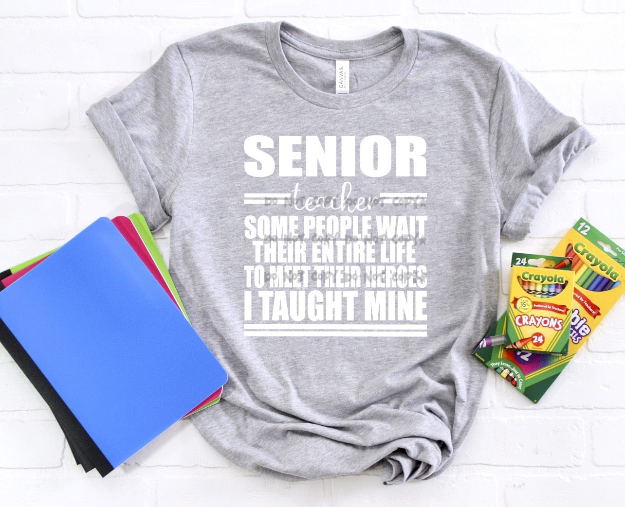 Senior Teacher White-DTF