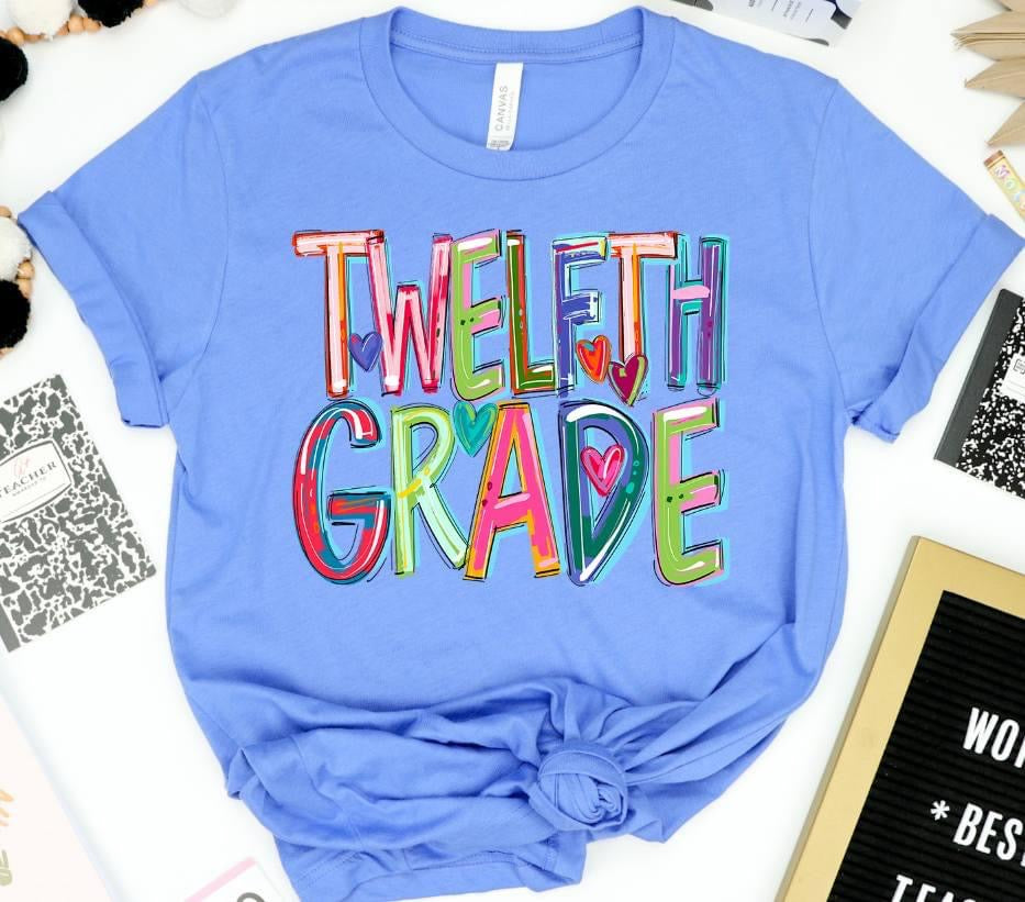 Twelfth Grade cheery-DTF