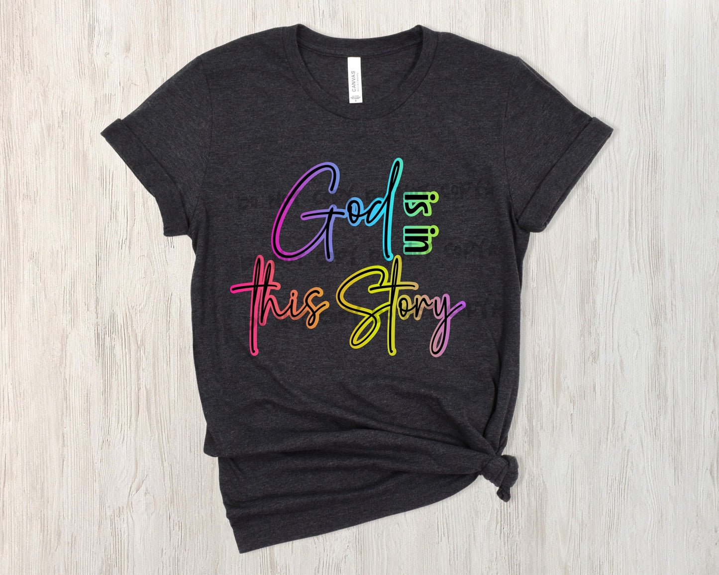 God is in this story-DTF