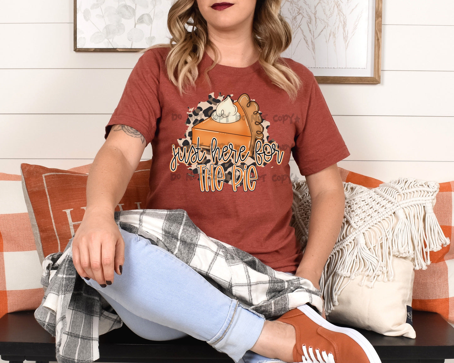 Just here for the pie leopard-DTF