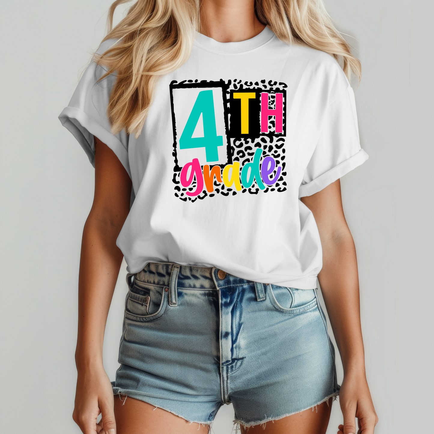Fourth mix leopard-DTF