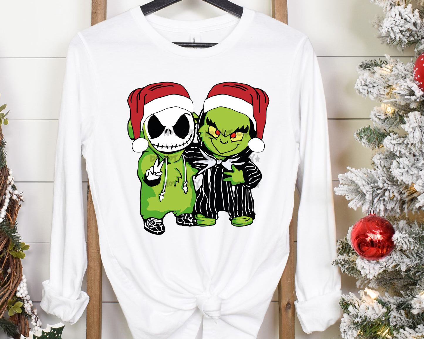 Little G & little skeleton-DTF