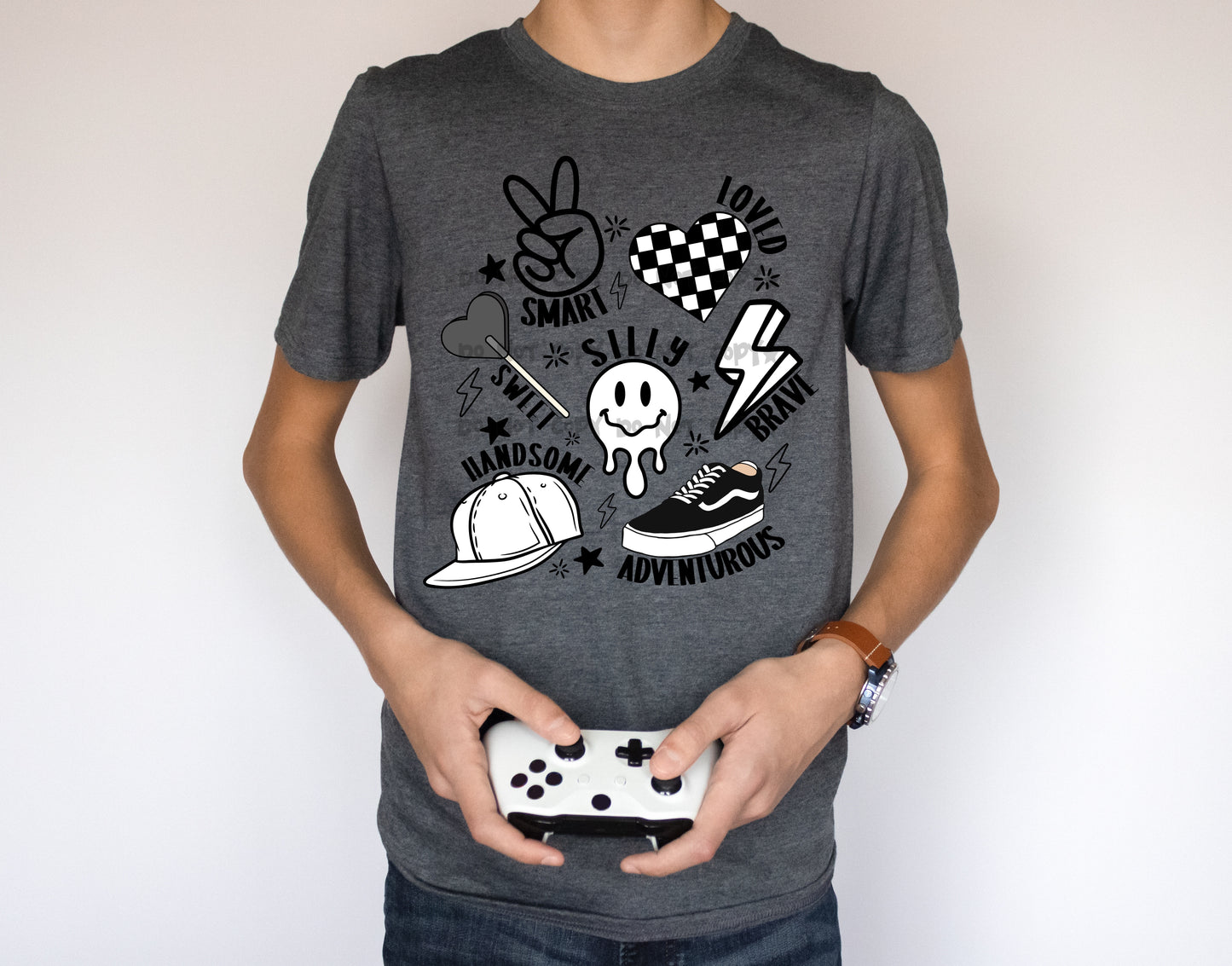 I am boy collage- DTF