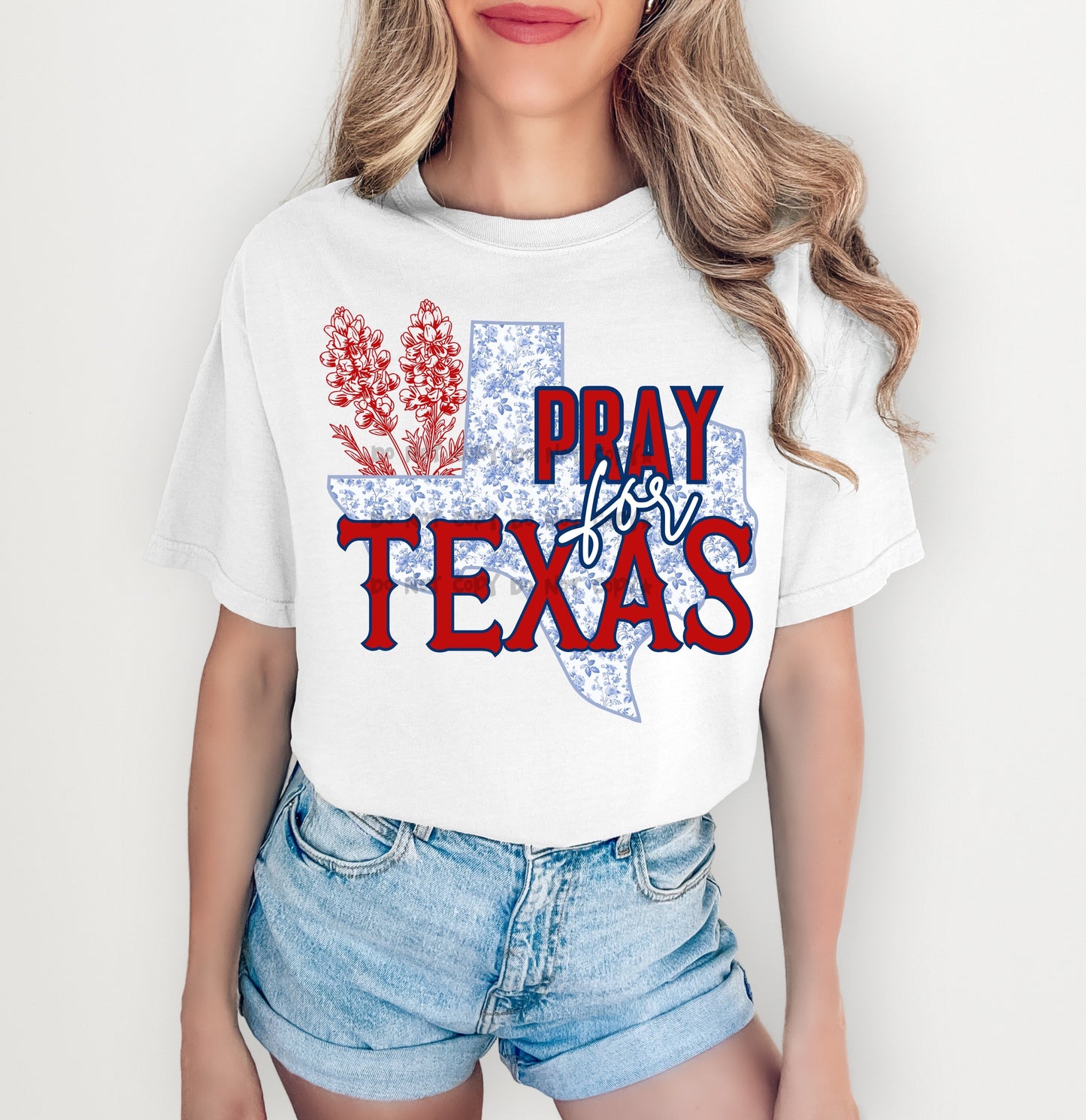 Pray for Texas hill country-DTF&UV