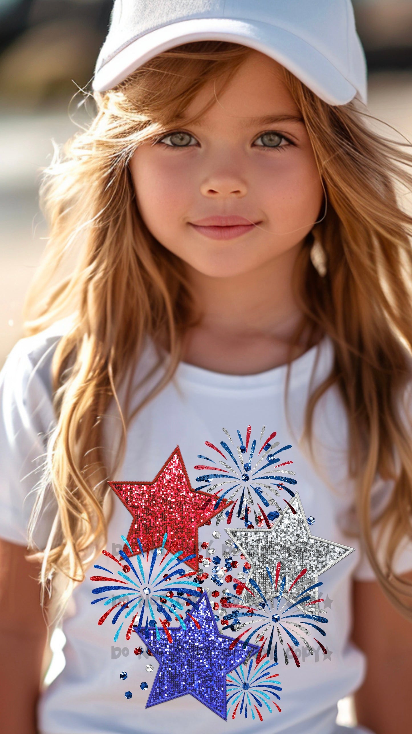 Stars and fireworks-DTF