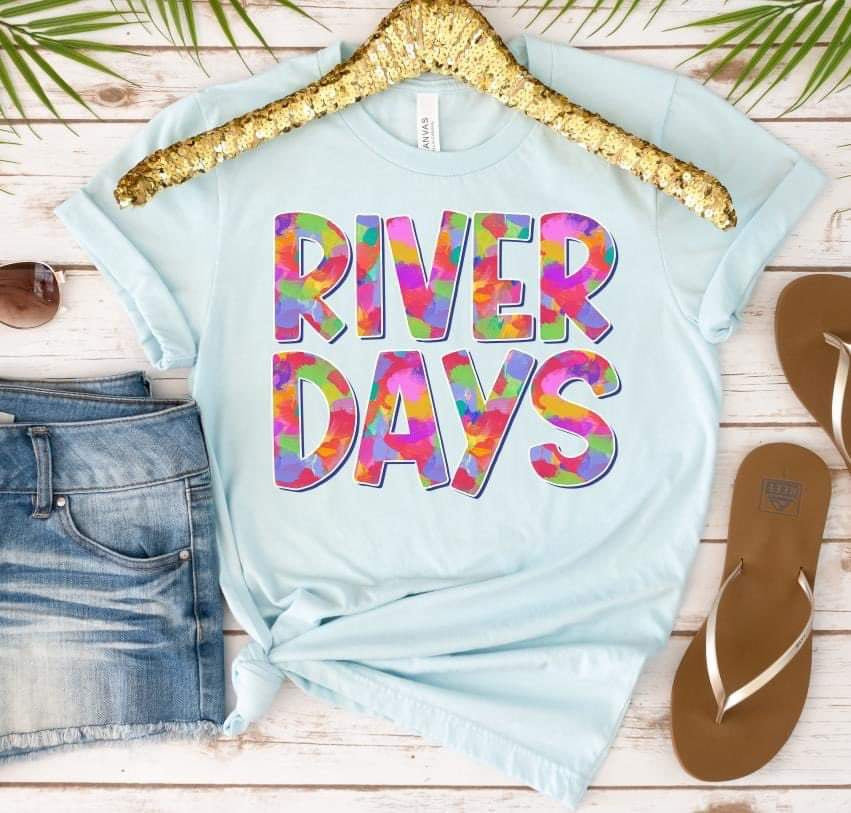 River Days Mixed Paint - DTF