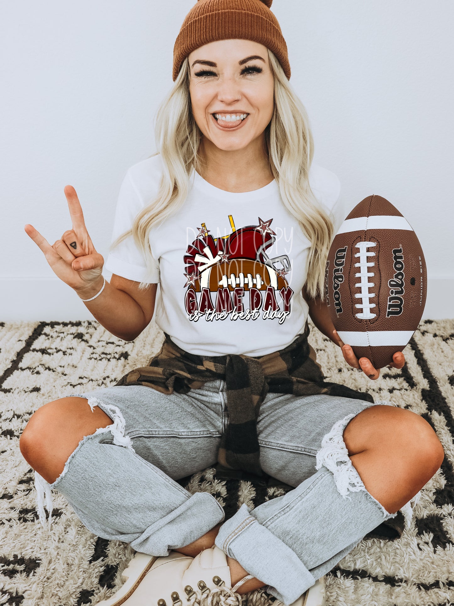 Game day football is the best day (Color dropdown)-DTF&UV